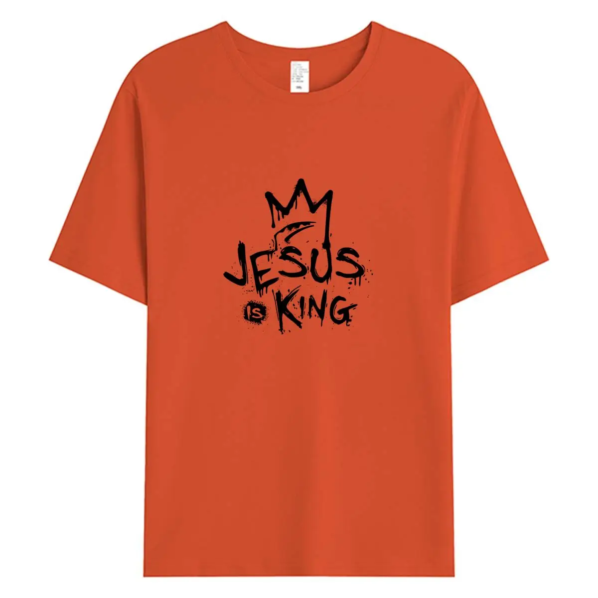 Summer Women T Shirts 100% Cotton Short Sleeve T-shirt Women's Tops Female Tshirt Clothing Jesus Is King Letter Print Woman Tees