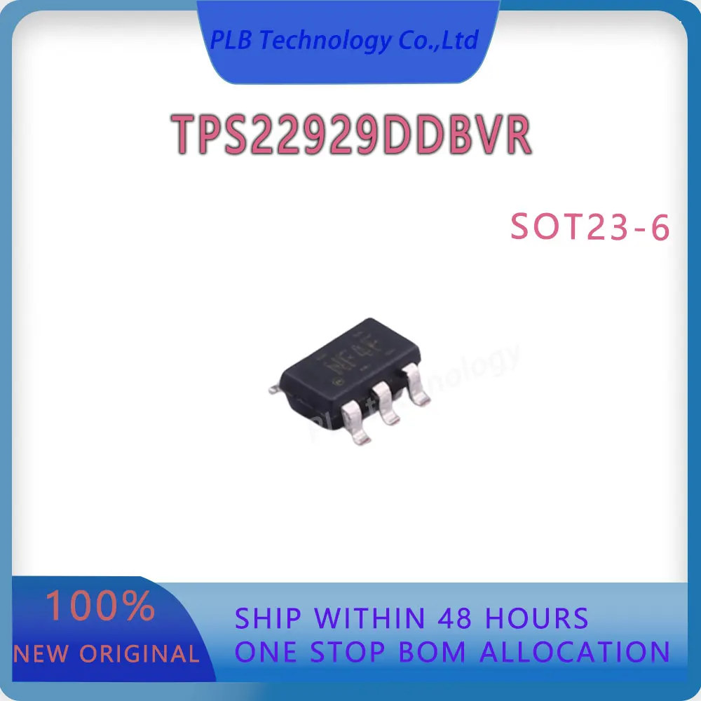 TPS22929 Integrated circuit TPS22929DDBV Power management New Original Power Switch ICs load switch SOT23-6 Electronics