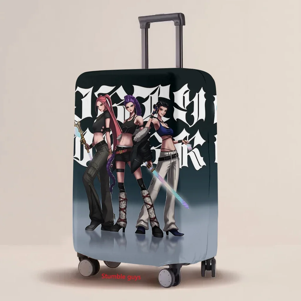 

Kpop Demon Hunters Cartoon Luggage Protective Cover Elastic Multi-Size Case Universal Suitcase Sizes