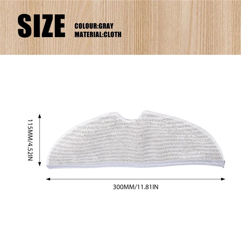 10 قطعة تغطية كاملة تنظيف الملابس ل Xiaomi Roborock S5 S50 S51 S55 S6 S6 MAXV S5 MAX مكنسة كهربائية-A58E