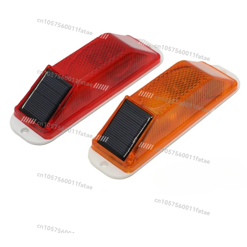 

Solar Profile Light, Construction Municipal Guardrail Luminous Waist Light, Night Strobe Light, Solar Warning Flash