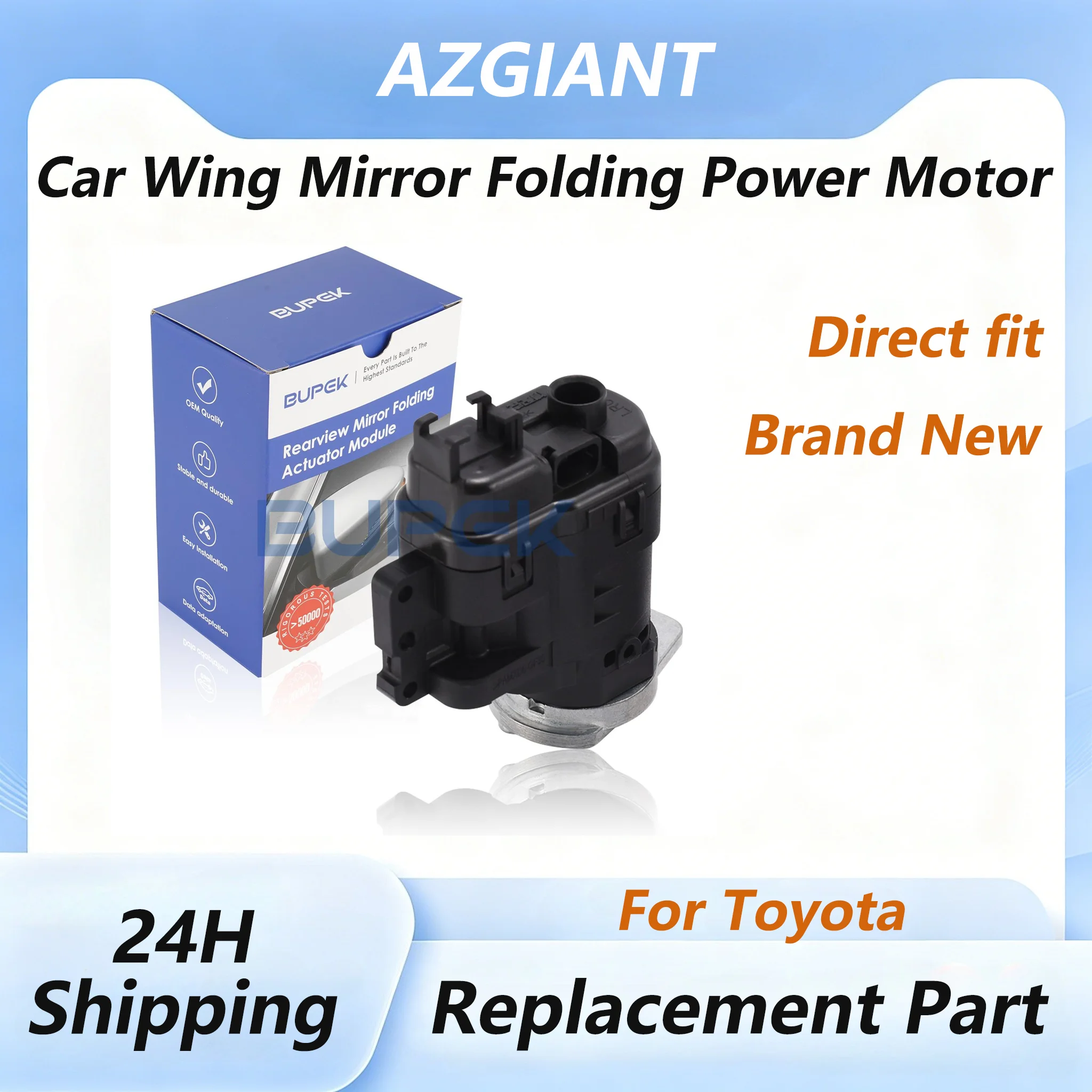 

AZGIANT Car Left Right Side Mirror Auto Folding Motor for 2006-2014 Toyota Corolla AE140 Fit Power Folding Mirror Repair