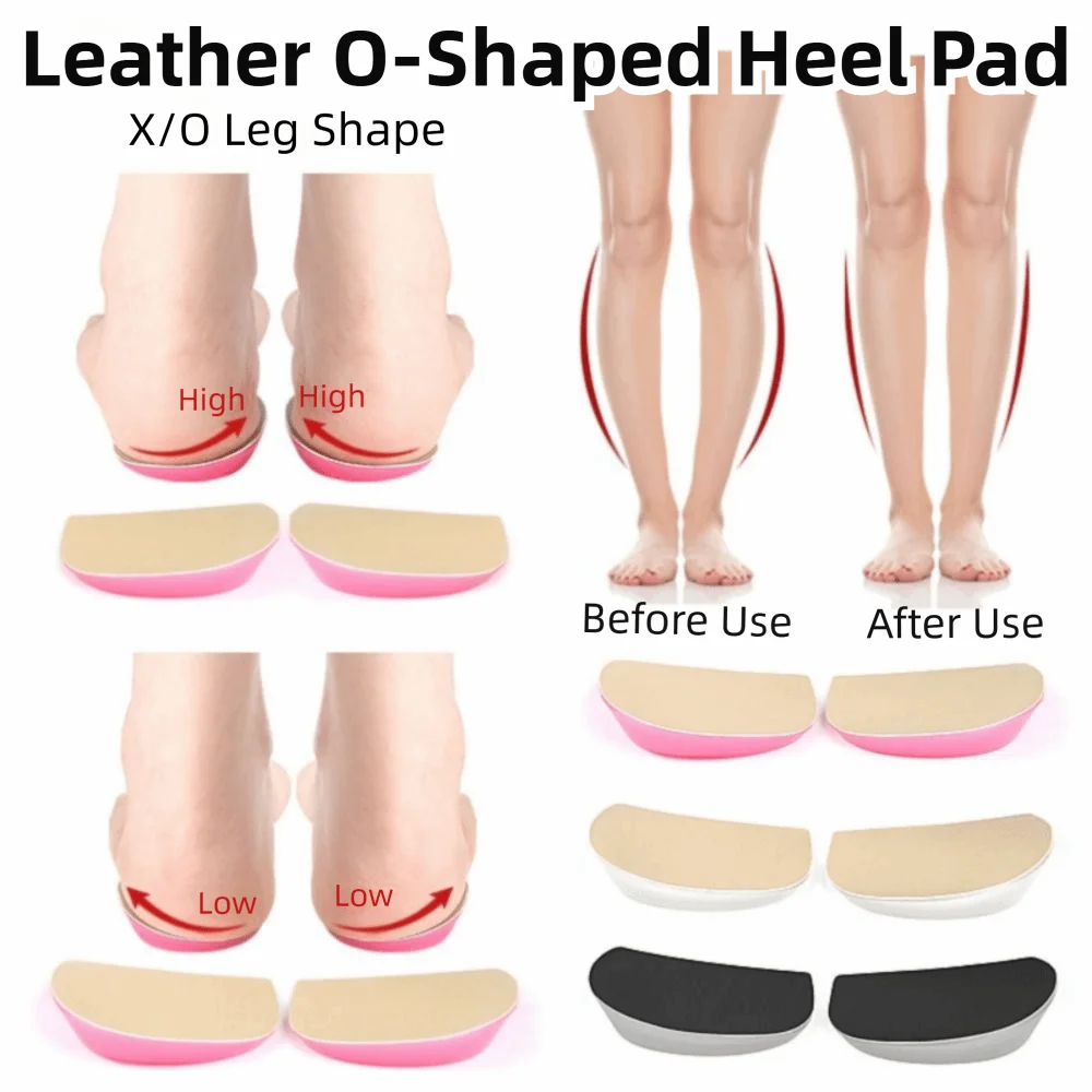 Silicone Gel Orthopedic Insoles Medial Lateral Arch Support Alignment Insoles Shock Absorption Valgus Varus Correction