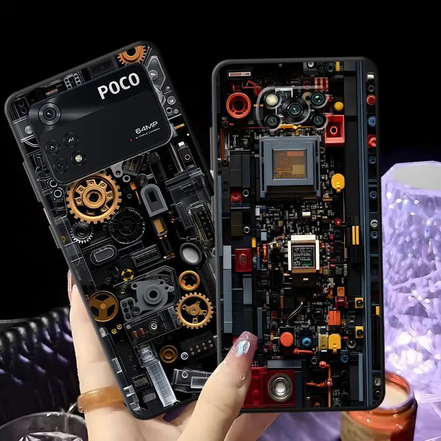 Gradient Block Blac…