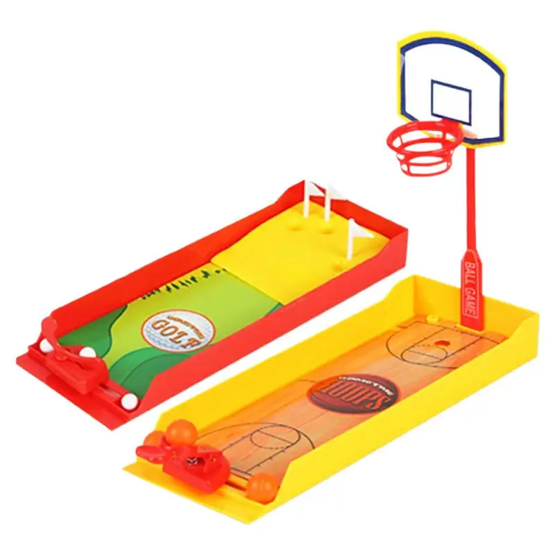 Desk Games Tabletop Small Game For Kids And Adults Tabletop Basketball Golf Game Stress Relief Gadgets Toys Games For Coworkers