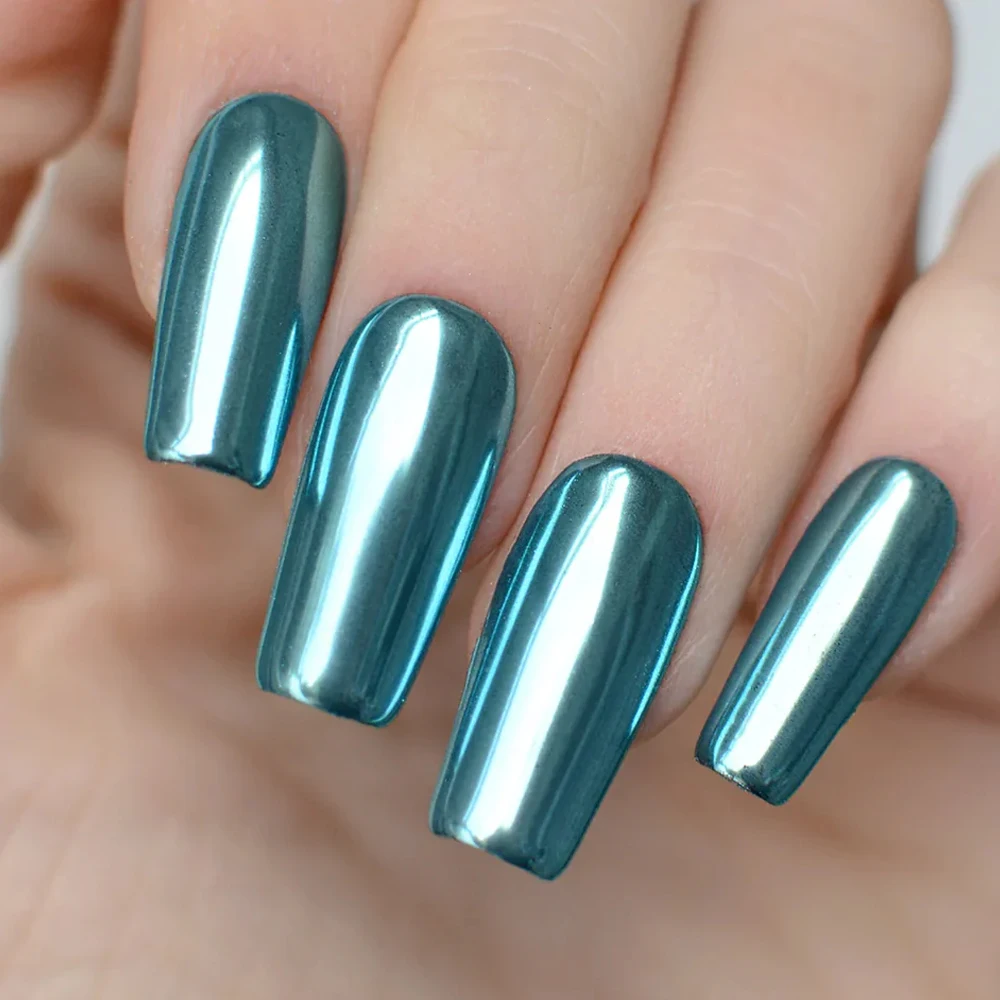 KODIES GEL Chrome Mirror Top Coat for Nail Powder Gel Polish Upgrade Bright Shine Gel Finish