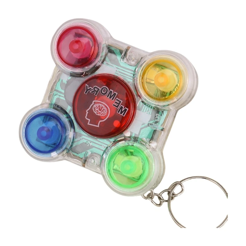 작은 메모리 큐브 게임 머신 핸드 헬드 퍼즐 게임 콘솔을위한 쉽게 사용하고 끝없는 교육적 재미를위한 어린이 디자인