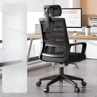 Lumbar Support Headrest Office Chair Luxurious Simplicity Furniture Computer Ergonomic Office Chair Comfort Silla De Escritorio