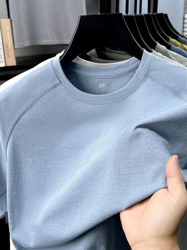 

Magical Kudos Qui Dry ort Sve T-irt Outdoor Sports Fitn round Ne Base irt Youth Faion Sun Protection Men's ...