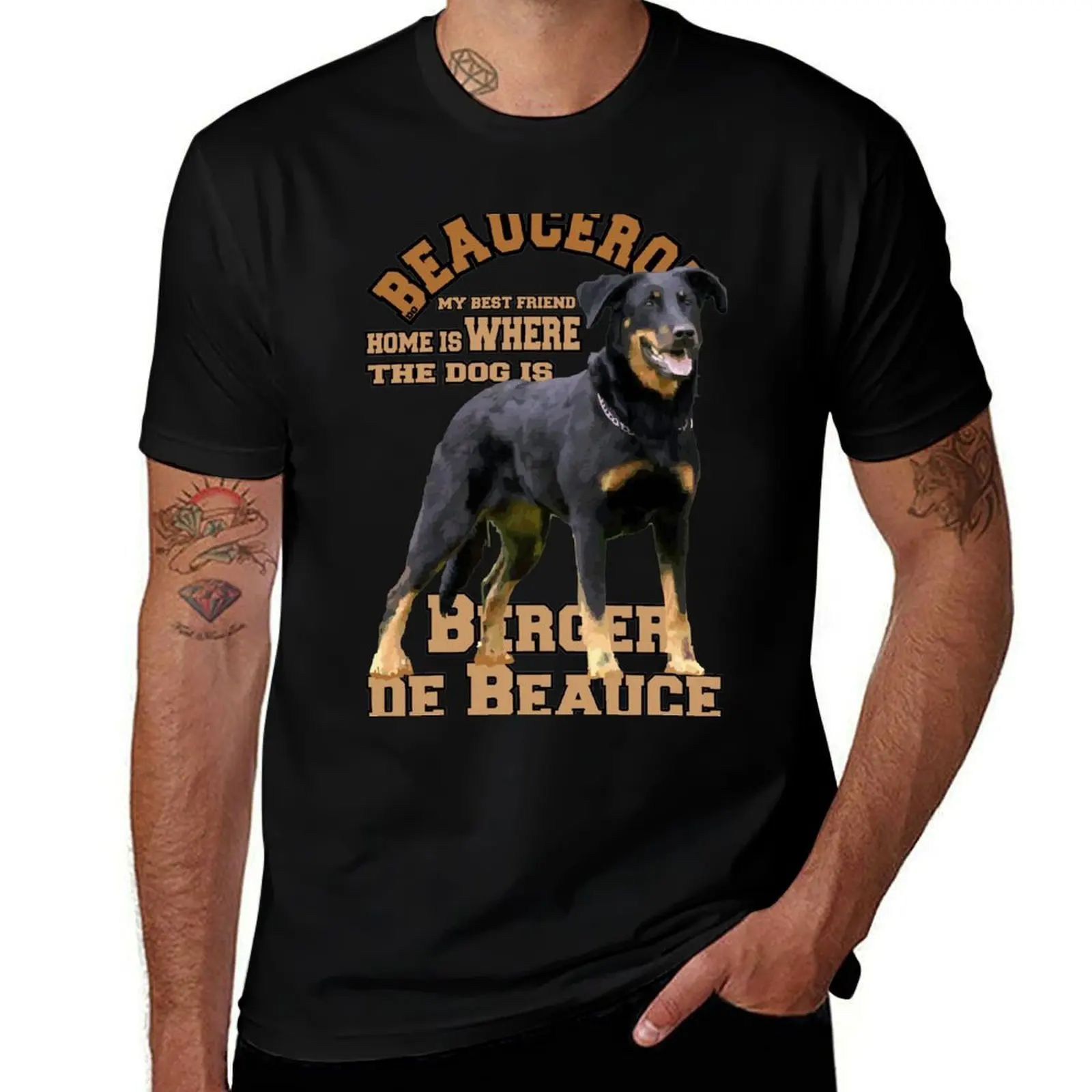 

BEAUCERON Berger de Beauce T-Shirt t shirts for man cotton funny anime t shirts oversize T-Shirt