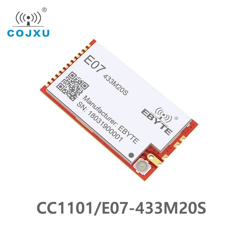 CC1101 433MHz 100mW rf Module 20dBm Long Distance SMD ebyte E07-433M20S PA Transceiver 433 MHz IPEX Transmitter and Receiver