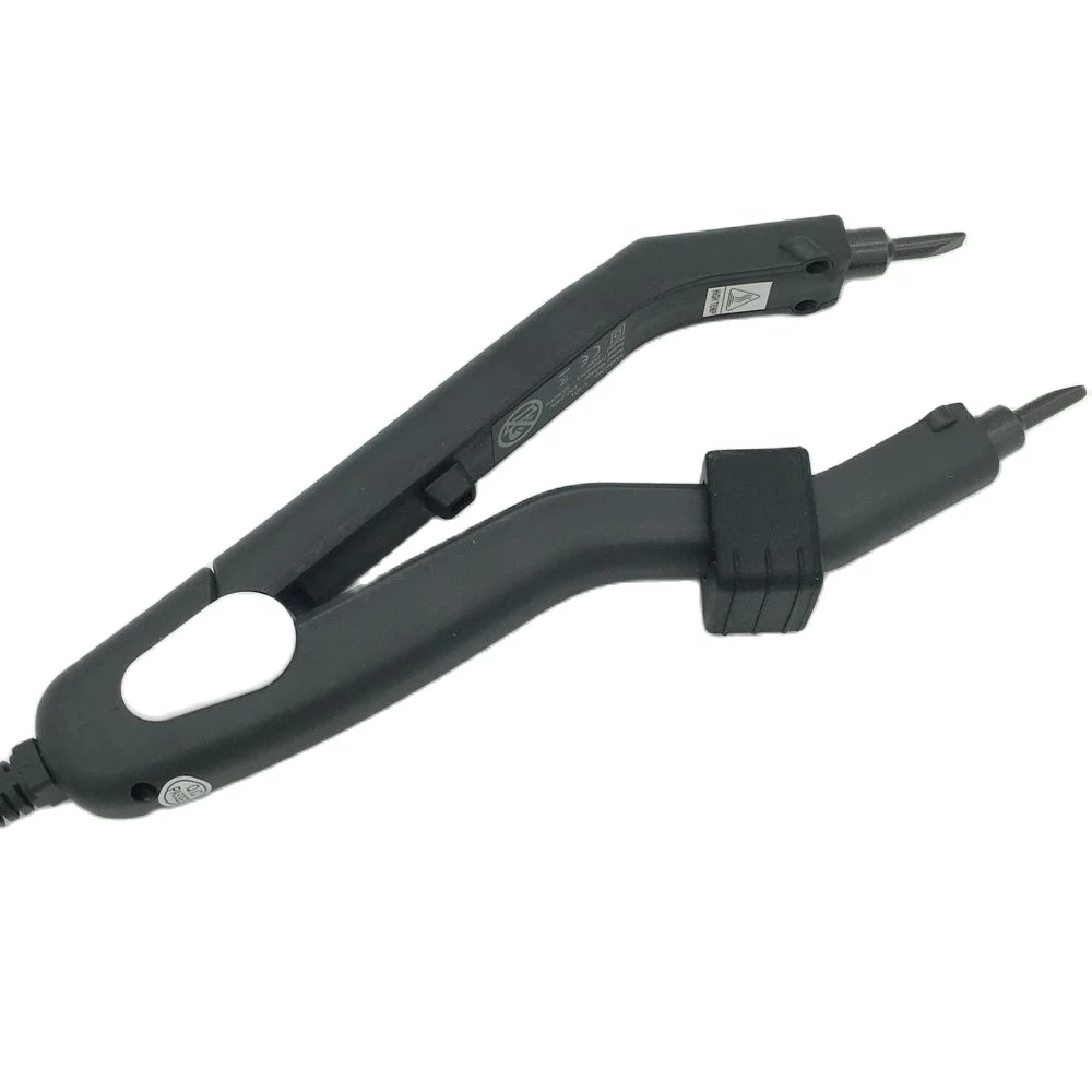 L601 Qualität Schwarz Wärme Haar Stecker Temperatur Steuerbar Wärme Eisen Haar Verlängerung Werkzeuge Kit – Detail 3
