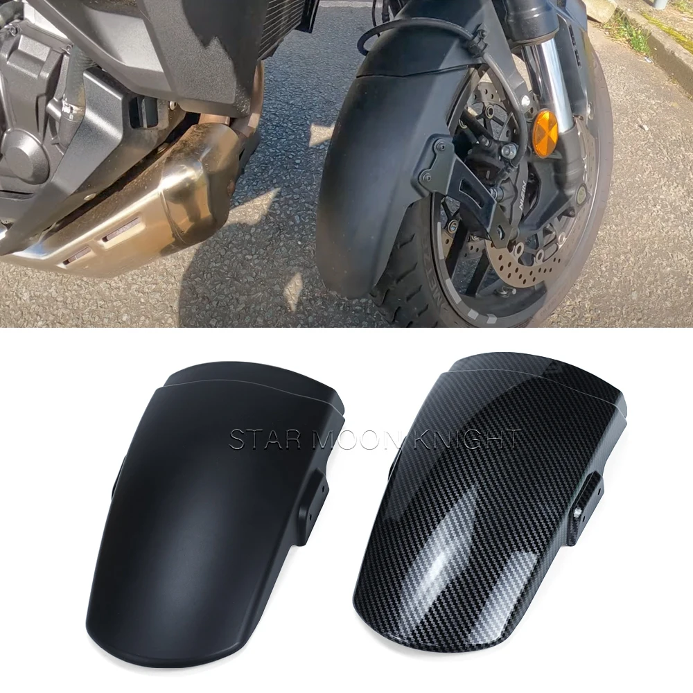 

For Honda NT1100 NT 1100 2022 2023 2024 Motorcycle Accessories Front Wheel Fender Splash Guard Plastic Extended Mudguard