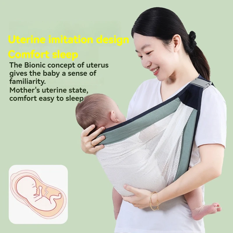 New Models Baby Outdoor Mesh Breathable Carrier Carrying Baby Comfort Waist Stool Multifunctional Baby Carrier Free Your Hands