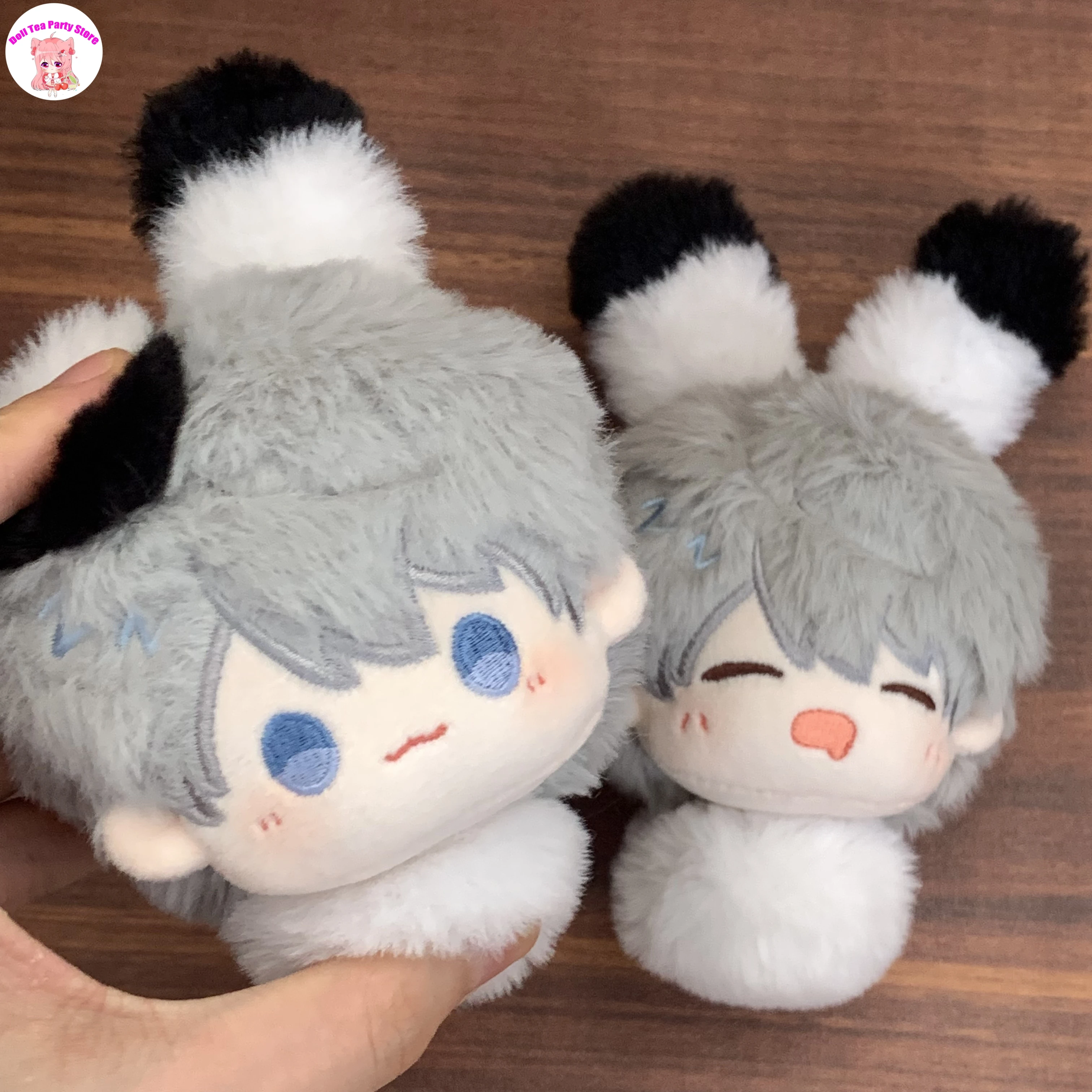

10CM Anime Love and Deepspace Rafayel Xavier Sylus Caleb Zayne Cute Plush Doll Dango Cosplay Pendant Keychain Plushie Toys Gift