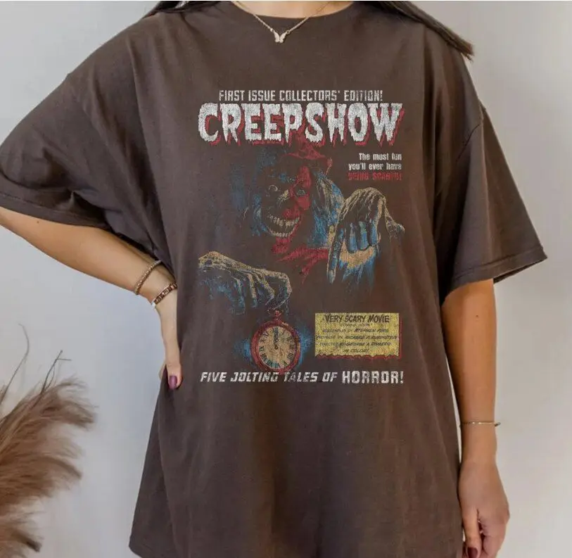 Creepshow, stephen king, george romero shirt, Horror movies shirt