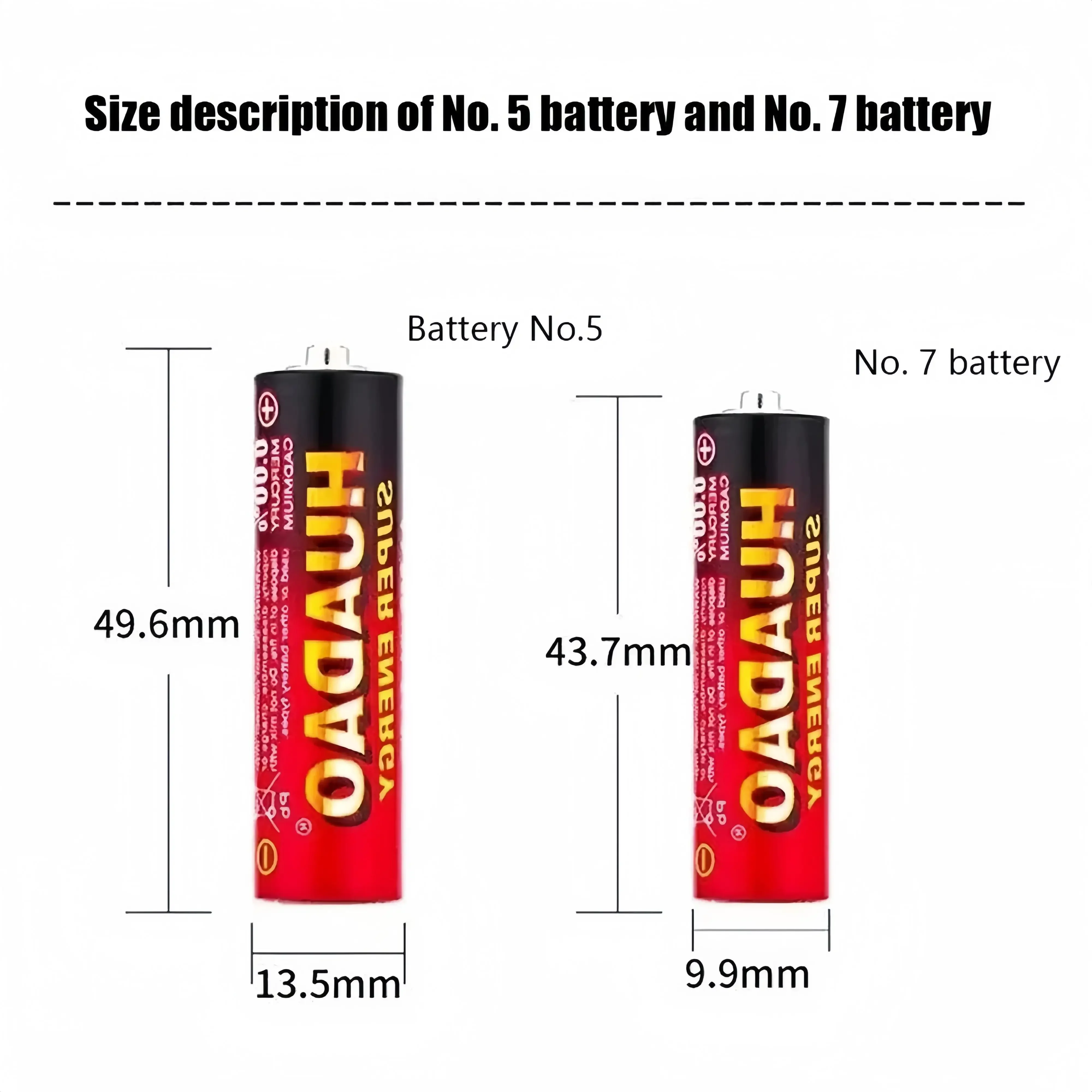 Huadao 1.5V AA Disposable Alkaline Dry Battery for Camera Flash Razor CD Player Wireless Mouse Keyboard Led Light Toy Mp3