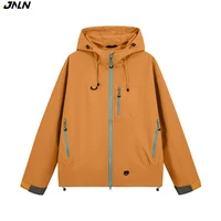 JNLN Chaqueta de senderismo impermeable para hombre y mujer, cortavientos para senderismo, Camping, montañismo, Unisex, para deportes al aire libre, impermeable a prueba de viento