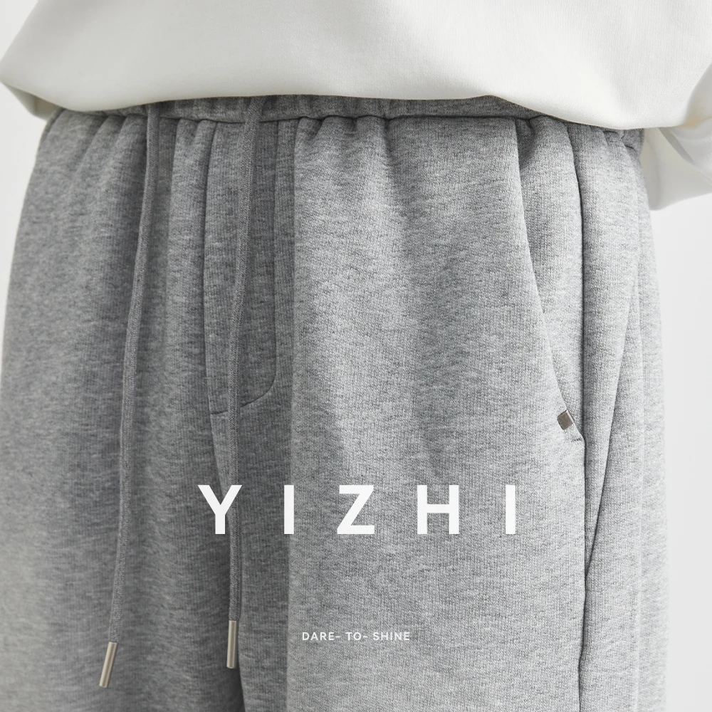 American Style Men's Loose Straight Leg Sports Pants Spring Autumn Trendy New Casual Trousers Comfortable Fit Fashionable