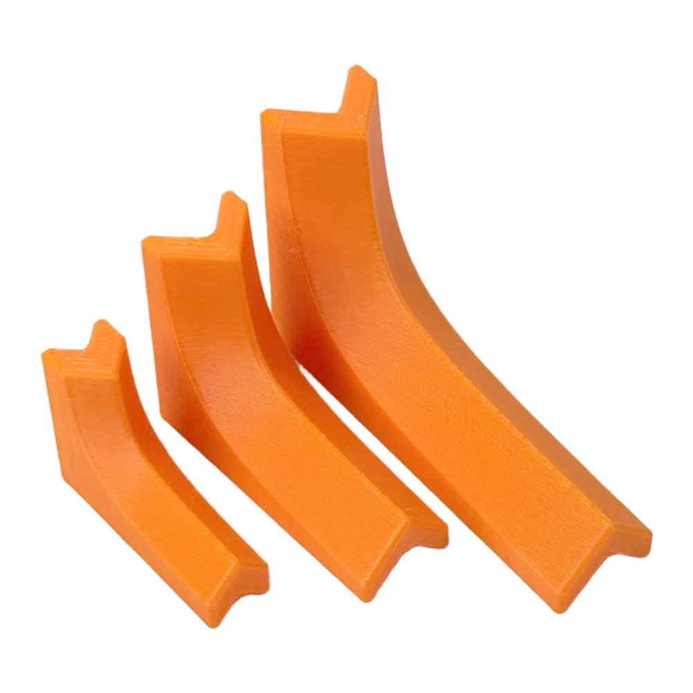 3PCS ABS Drill Guide Rails with Integrated V-Groove for Straightforward Positioning on Flat and Contoured Surfaces