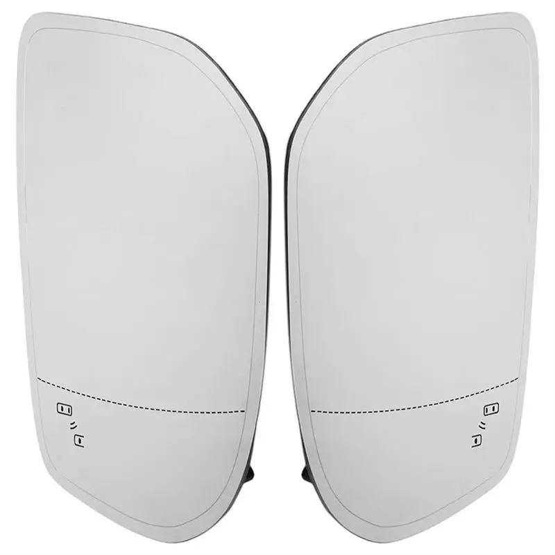 A19Q-Car Reversing Mirror Lens With Blind Spot Assist Mirror Glass Lens With Heating For Cadillac CTS 2013-2018