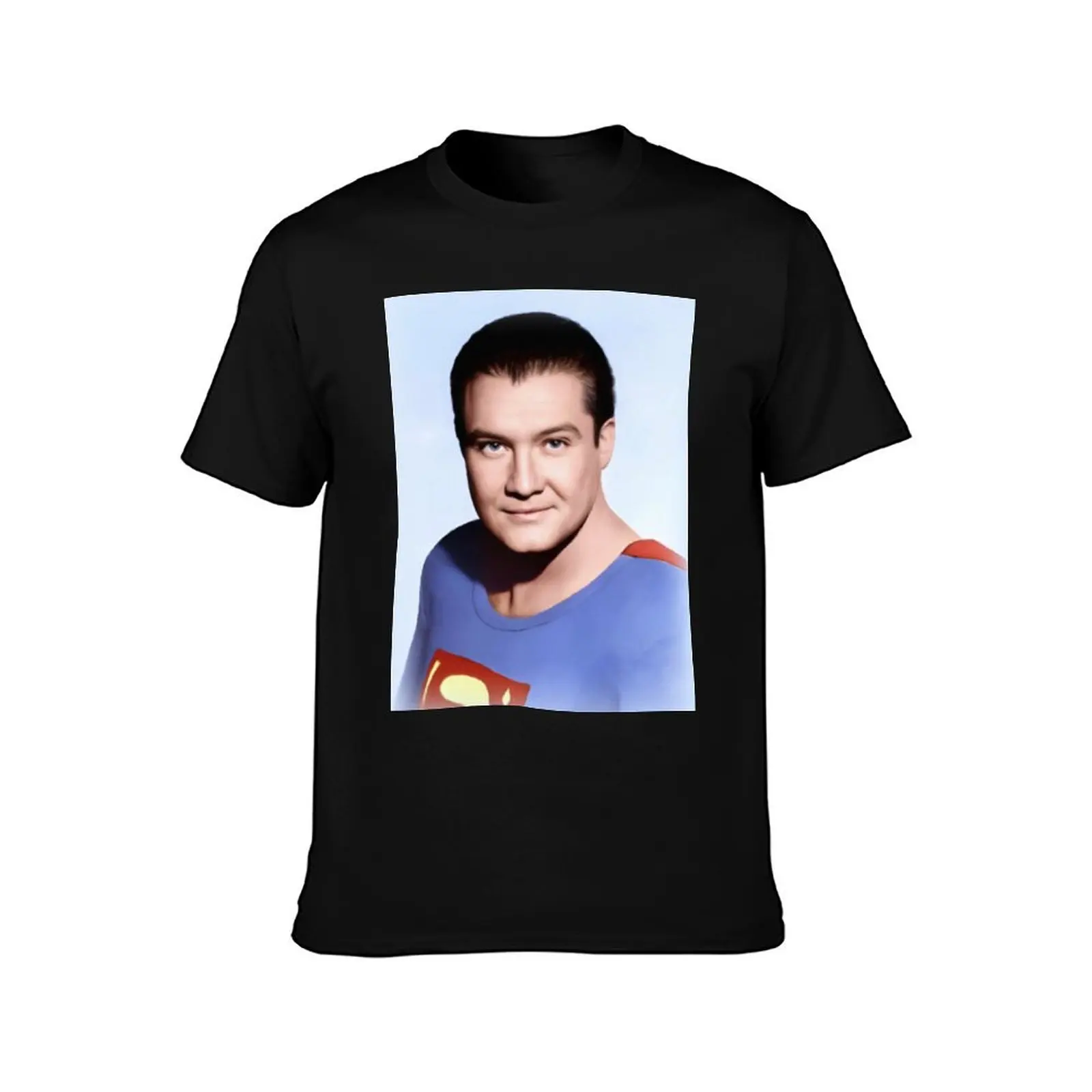 George Reeves, Actor T-Shirt Fashion Graphic Tee for Men T-Shirt