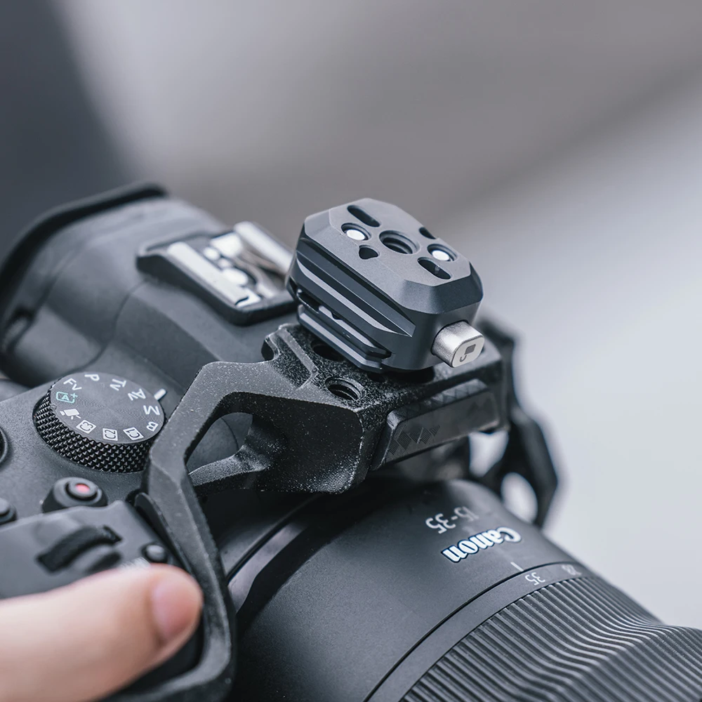 Ulanzi FALCAM F22 abrazadera de placa de liberación rápida DSLR Gopro cámara trípode adaptador placa de montaje Kit de interruptor rápido Accesorios