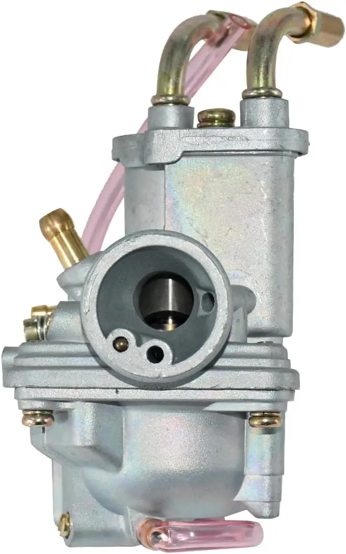 PW50 Carburetor with Air Filter Fit for Yamaha PW 50 Peewee PW50 Y-Zinger Carb 1981+ with Throttle Choke Cable/Hand Grip Set/Thr