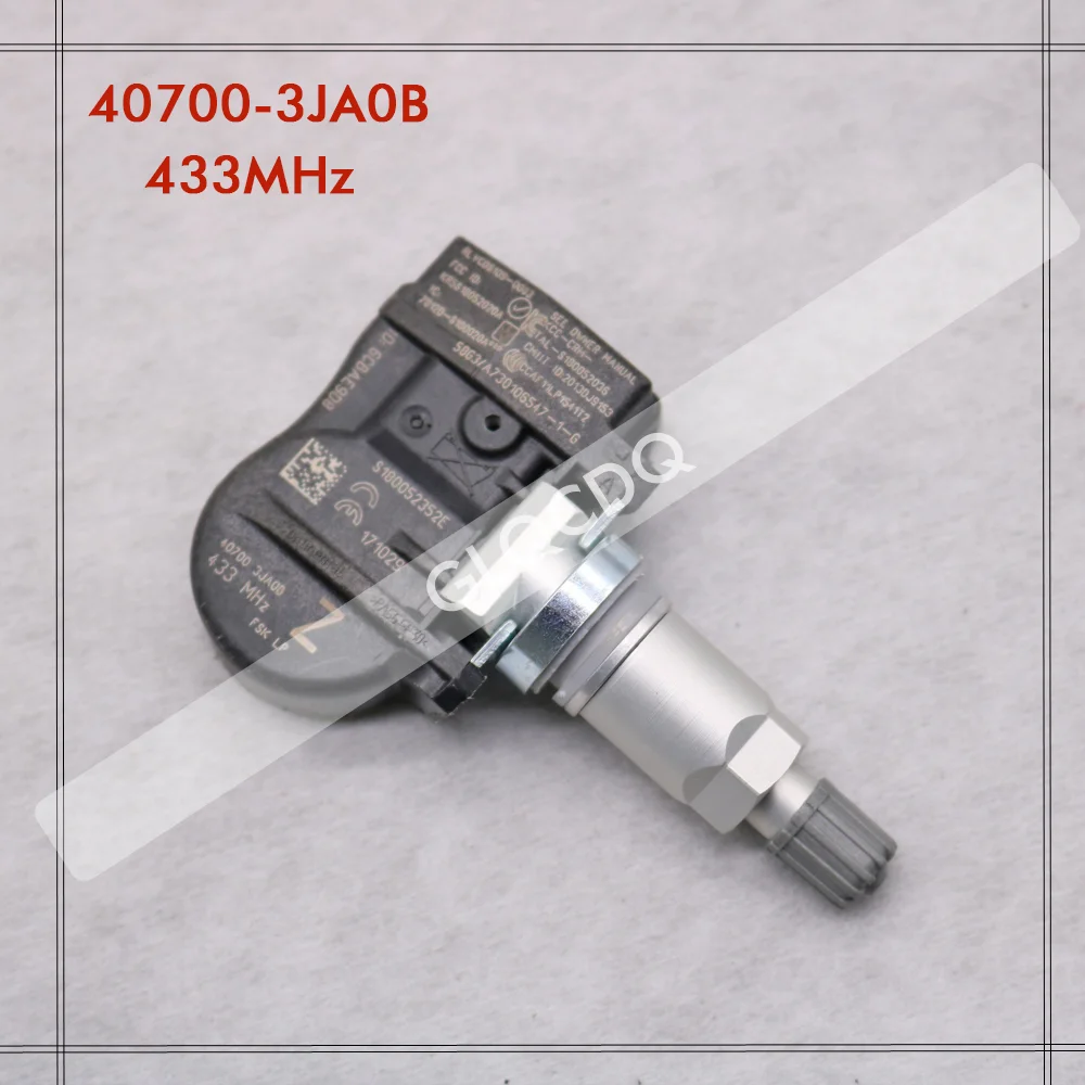 FOR NISSAN LEAF ALTIMA MURANO 2015 2016 2017 2018 2019 INFINITI Q50 QX56 TIRE PRESSURE SENSOR TPMS 433MHz 40700-3JA0B 407003JA0A