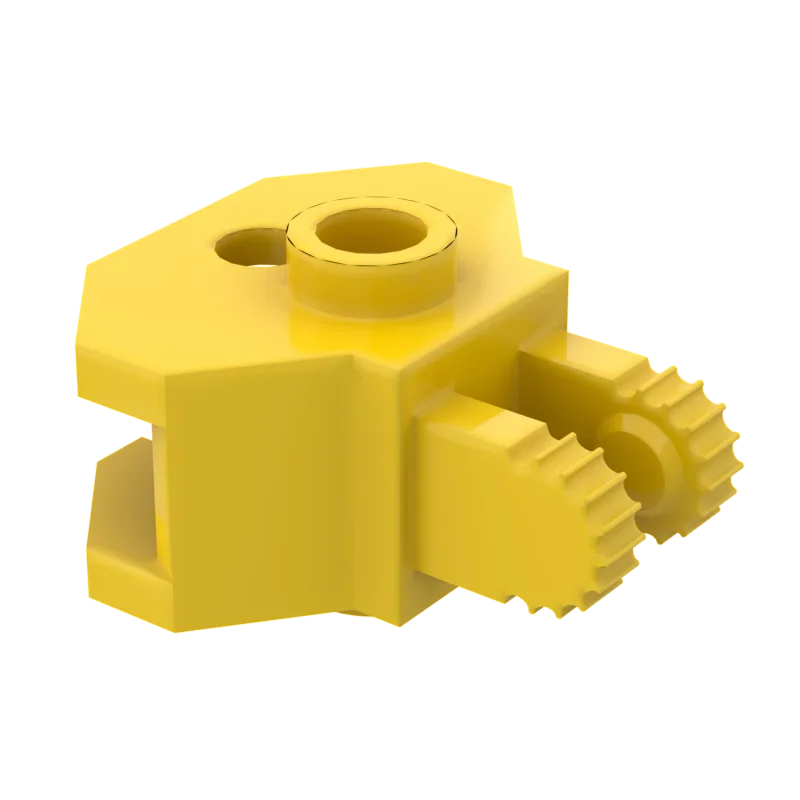 10Pcs MOC Parts 30396 Hinge 1 X 2 Locking with 2 Fingers Compatible Bricks DIY Assmble Building Blocks Particle Kid Toy Gift