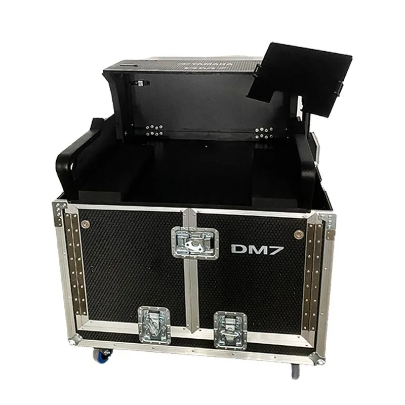DMX7 Flightcase Professional Hydraulic Flip Mixer Flight Case for DJ Equipment
