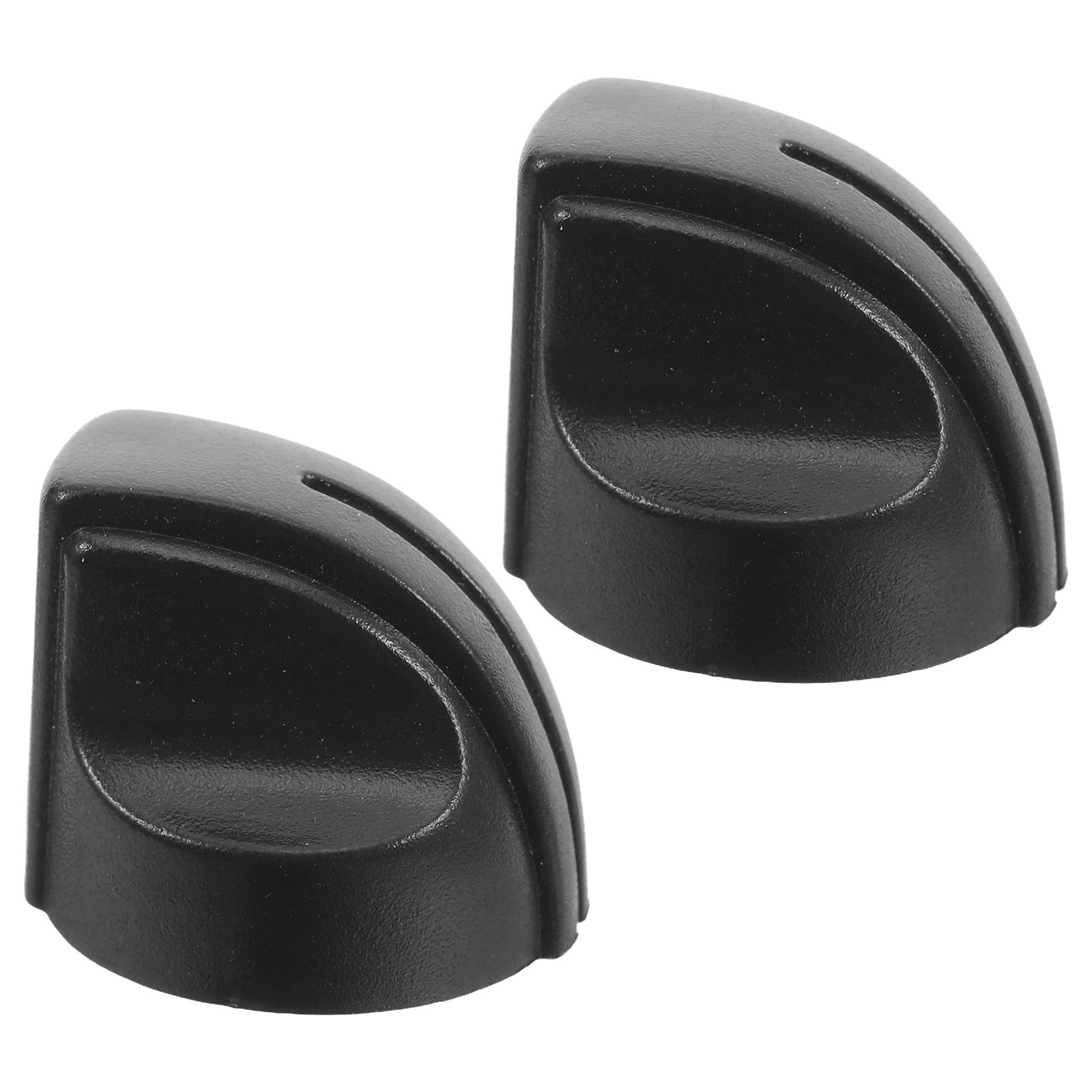 

2Pcs Knob Cap Bass Tone Control Replacement Audio Potentiometer Plastic 6mm Shaft Universal Application Wide Usage