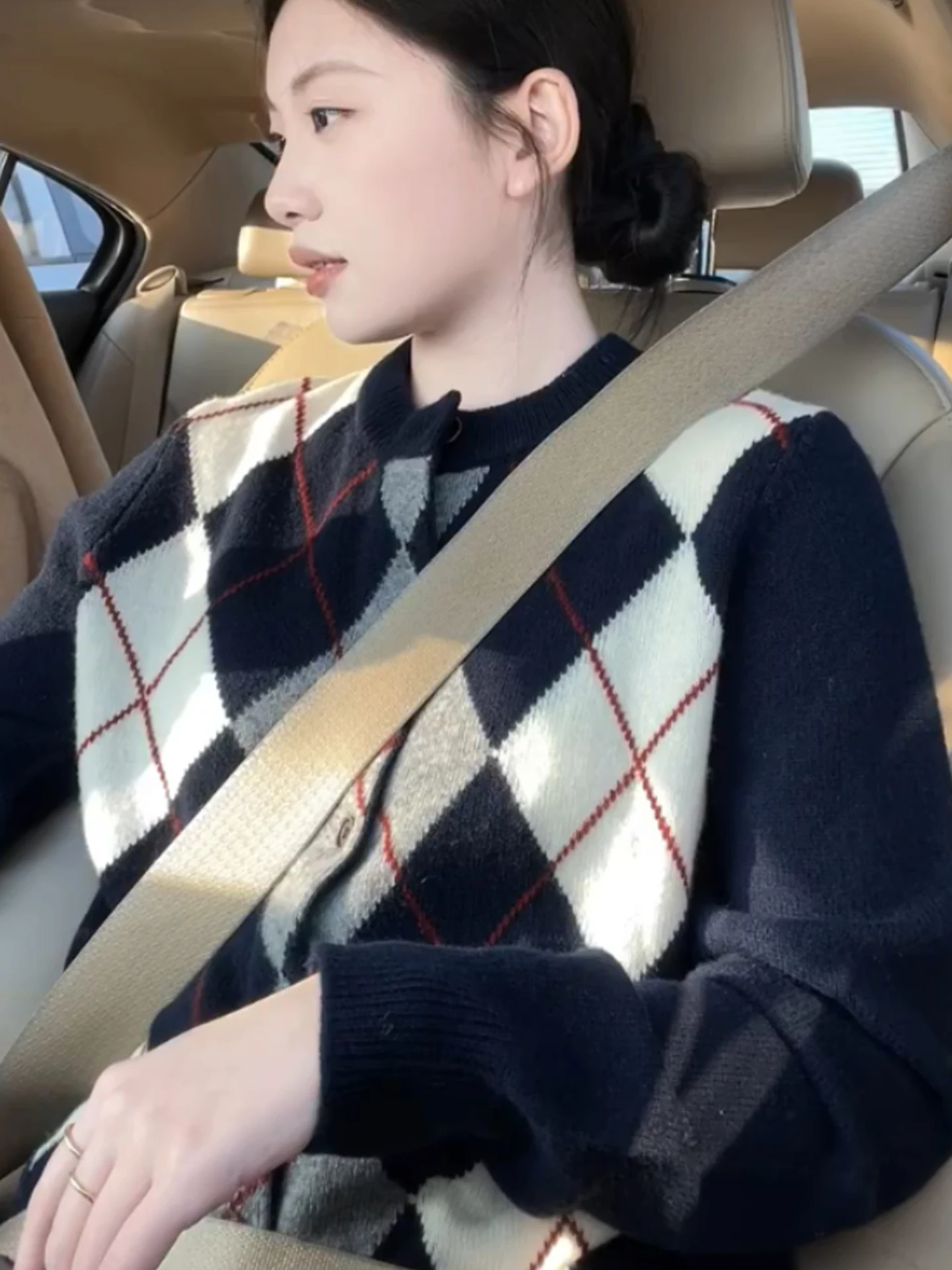 

Camere вязаный открытый кардиган на одной пуговице, круглый цвет, блузка, зимняя мода, ленивый дизайн, женский свитер, верхняя одежда