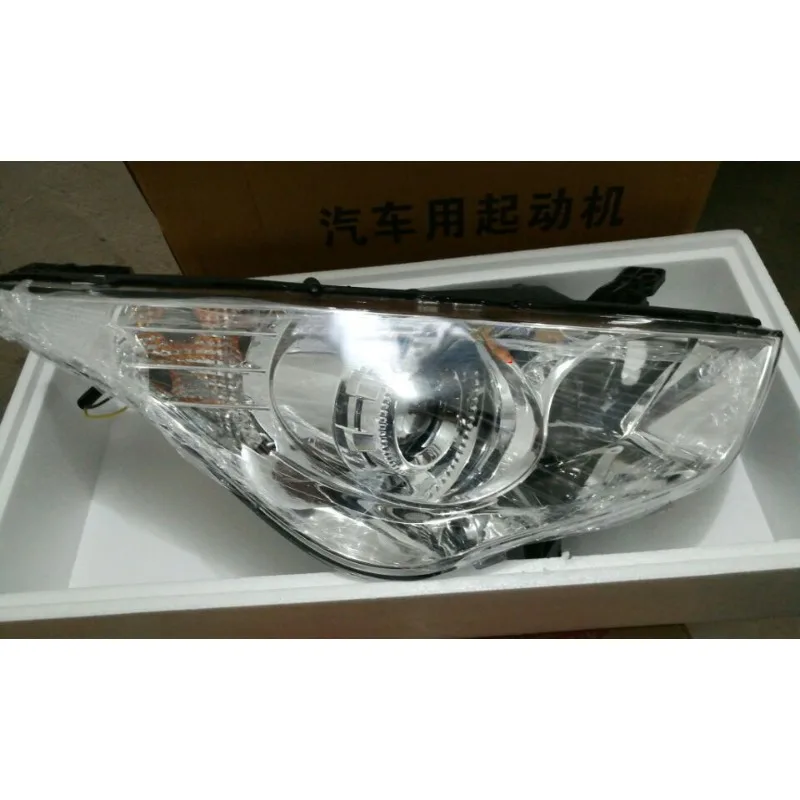 For Fulu Tricycle Accessories Golden Horse Silver Horse Three-Wheel Original Factory Headlight Assembly