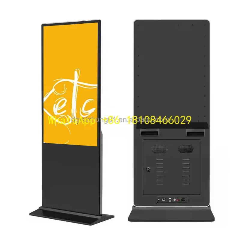 

Poster Machine for Agency and Retailer Rotatable Indoor LCD Digital Signage Touch Interactive Advertising Display Screen
