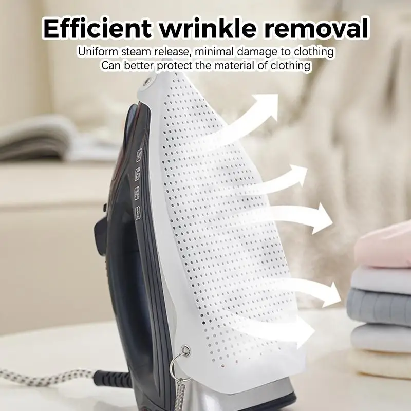 1Pc Universal Household Clothes Ironing Protective Pad Universal Iron Shoe  Anti-Glare Shoe Steam Iron Bottom Cover...