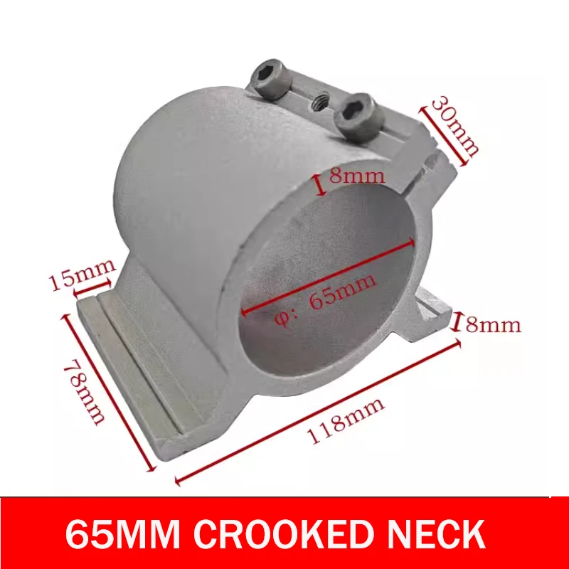 Держатель инструмента для крепления шпинделя Зажим 80 мм 100 мм Кронштейн шпинделя для гравировального станка