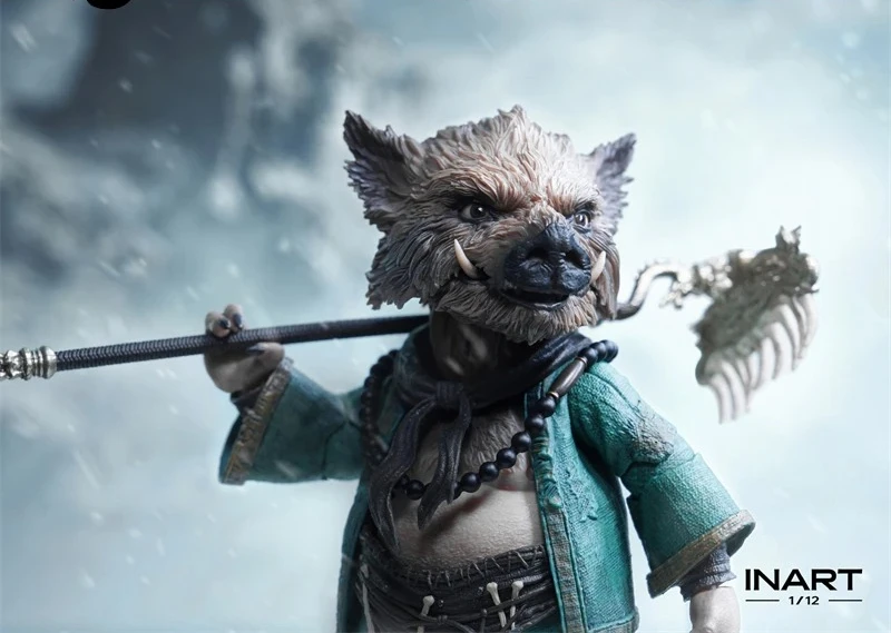 INART Black Myth Wu Kong Zhu Bajie 1/12 Figurka kolekcjonerska, model akcji, zabawka - dostępne od ręki