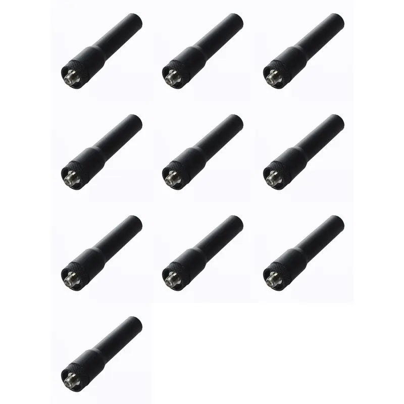 

24-часовая доставка 10X SMA-F двухдиапазонная автомобильная радиоантенна для любителей VHF/UHF 144/430 МГц для Kenwood UV-5R 888S