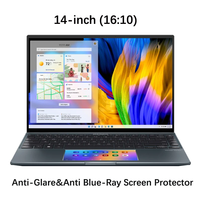 2X Ultra Clear/Anti-Glare/Anti Blue-Ray Screen Protector Guard for ASUS Zenbook 14X OLED UX5400 UX5400EA UX5400EG 14