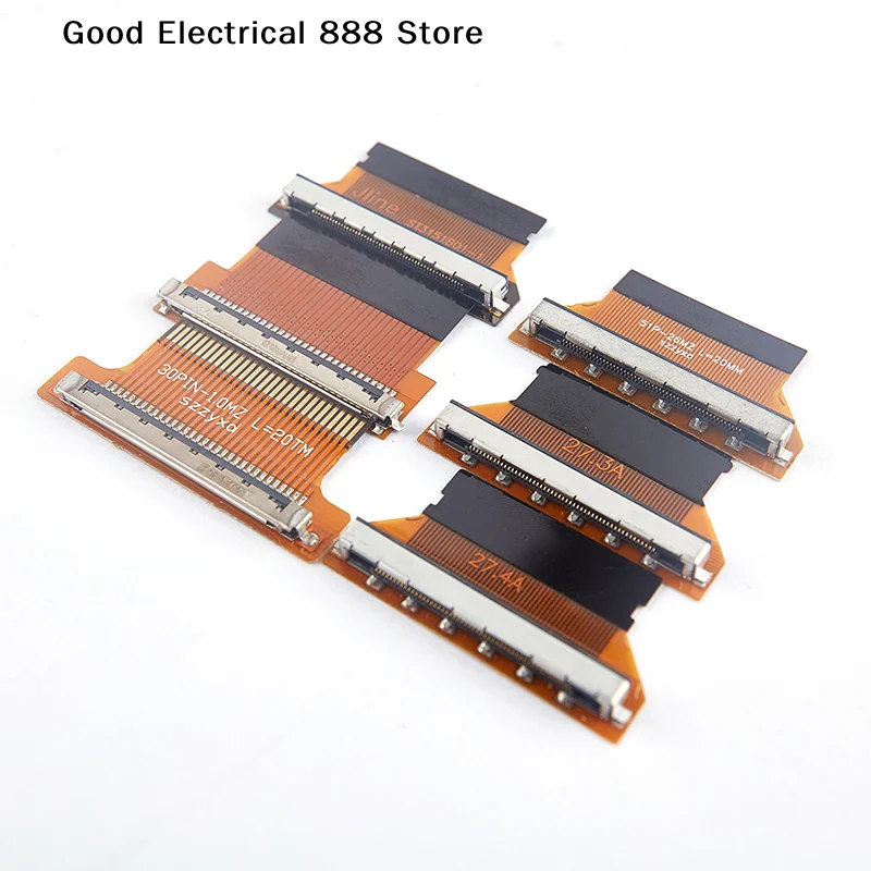 【GE】1Pcs/lot FPC/LVDS Screen Line EDP Adapter Board FIX 30P To FPC 30P/51P 1.0mm/0.5MM Flexible Cable Interface Adapter