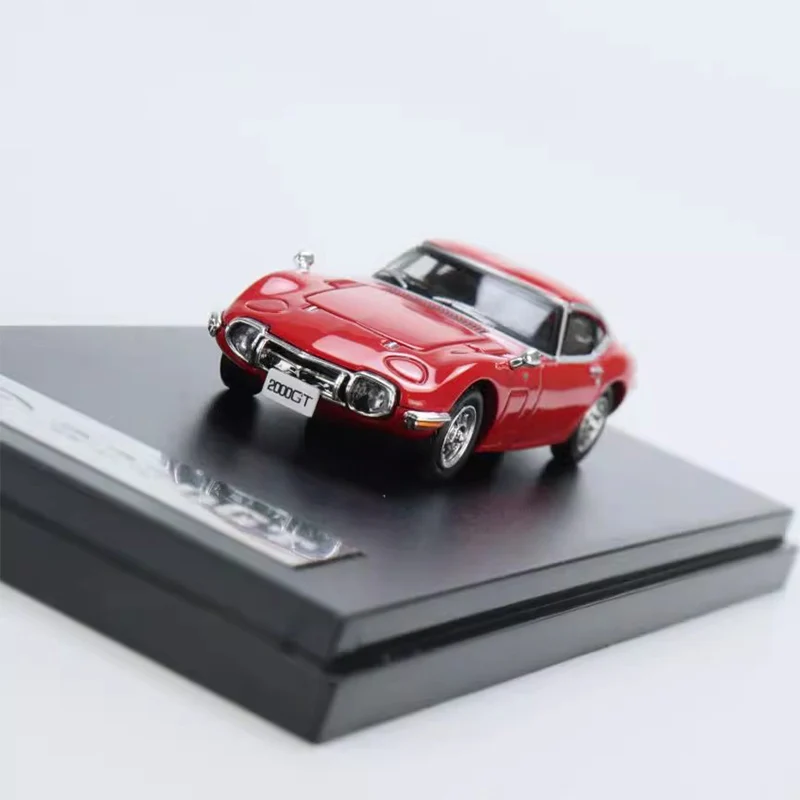 

Diecast Original 1:64 Scale TOYOTA 2000GT Classic Car Simulation Alloy Car Model Decoration Static Collectible Toy Gift Souvenir