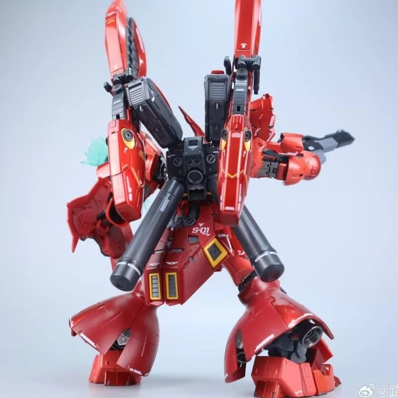 Pré-commande à venir bientôt FA-01 Super Alloy-Sazabi 1/100 Échelle Jouet transformable en alliage Produit fini Figurine d'action Jouet Cadeau Collection