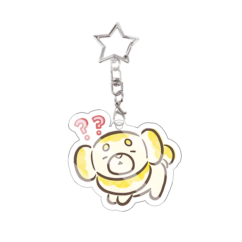 Snorlax Wigglytuff Eevee Acryl-Schlüsselanhänger Kawaii Pachirisu Trendiger Anhänger Taschendekoration Beliebte Modelle Kettenanhänger Geschenk – Detail 5
