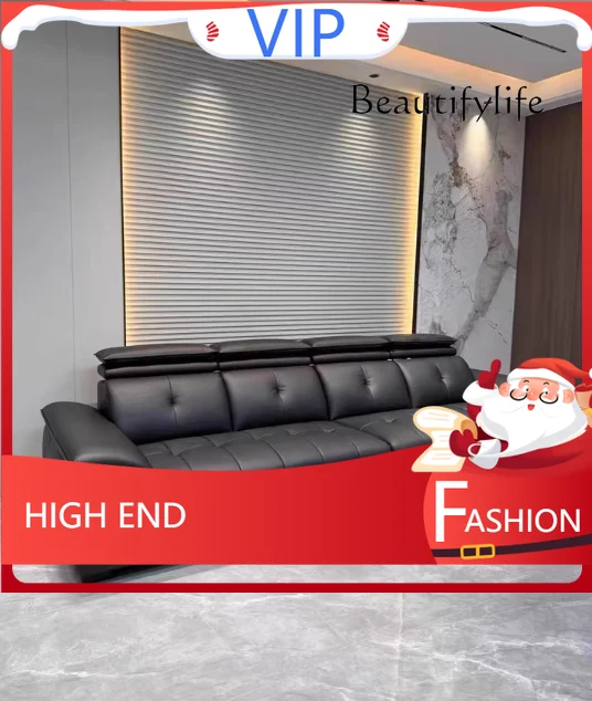 YY غرفة معيشة إيطالية جديدة بسيطة ومسند ظهر عالي ومفاتيح بيانو قابلة للتعديل وأريكة غرفة المعيشة متعددة الوظائف