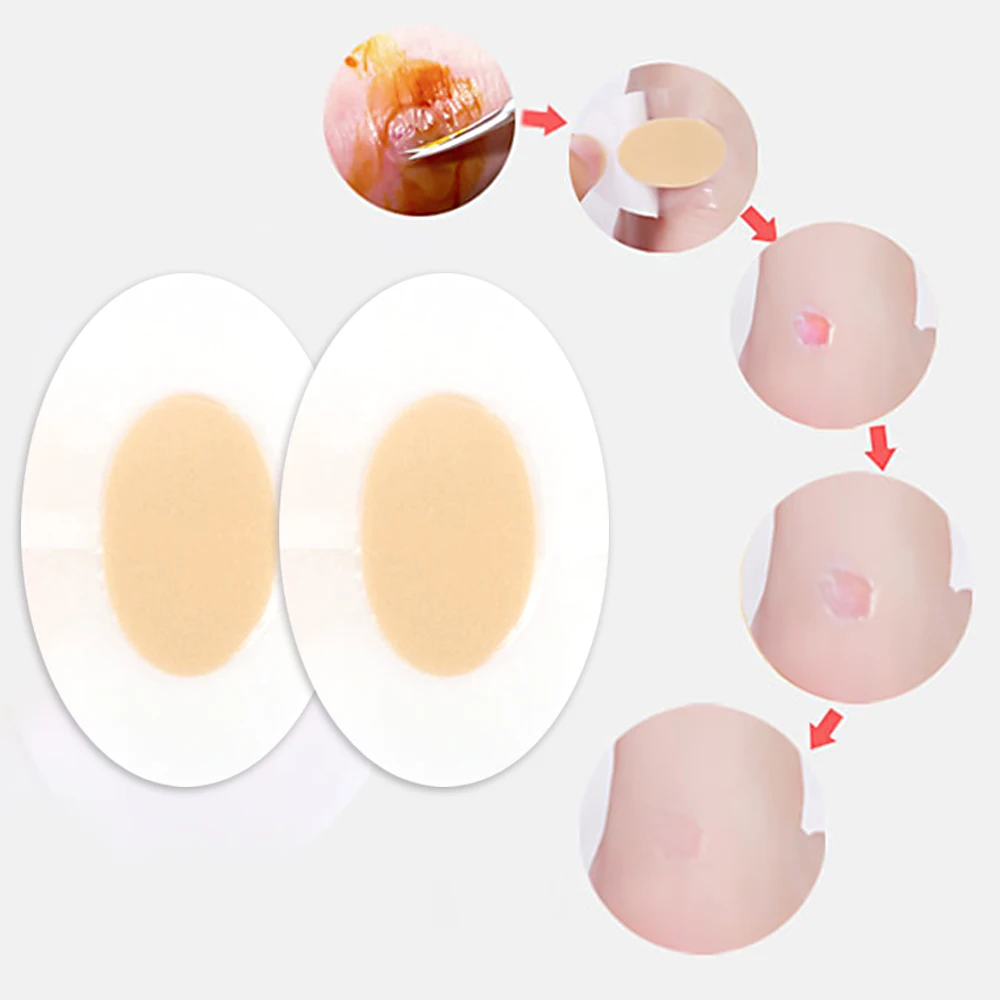 粘着性の靴のステッカー,かかとの保護,肌の色,10〜120個