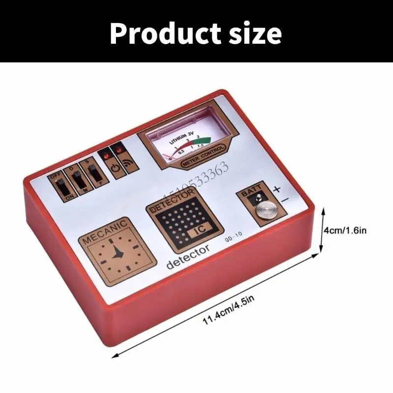 090E أداة إصلاح ساعة العداد الإلكتروني متعددة الوظائف تتميز باختبار نبض البطارية وتقييم الحركة وتحليل النبض