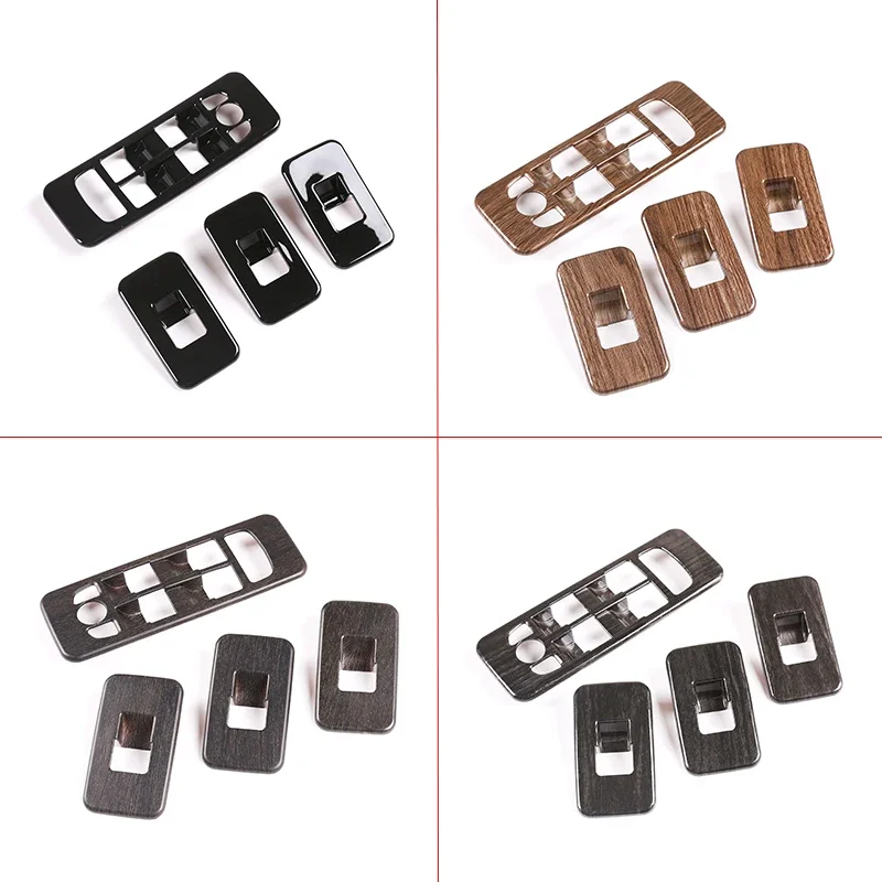 For Land Rover Discovery Sport 2020 ABS Plastic Car Interior Window Glass Lift Switch Sequins Frame Trim Car Accessories