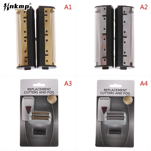 Cuchillas de afeitar flotantes inteligentes 3D de repuesto de cortadora de pelo profesional de alta calidad, juegos de cabezales de afeitadora para Andis Gold/Sliver