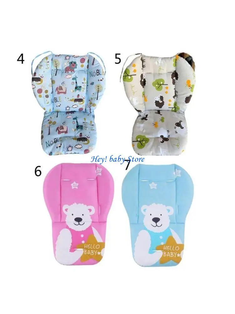 

Q1FE Infant Car for Seat for Head Neck Body Support Ultra-Soft Children Stroller Acce